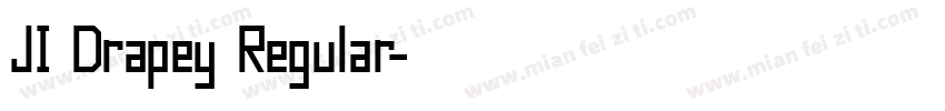 JI Drapey Regular字体转换
